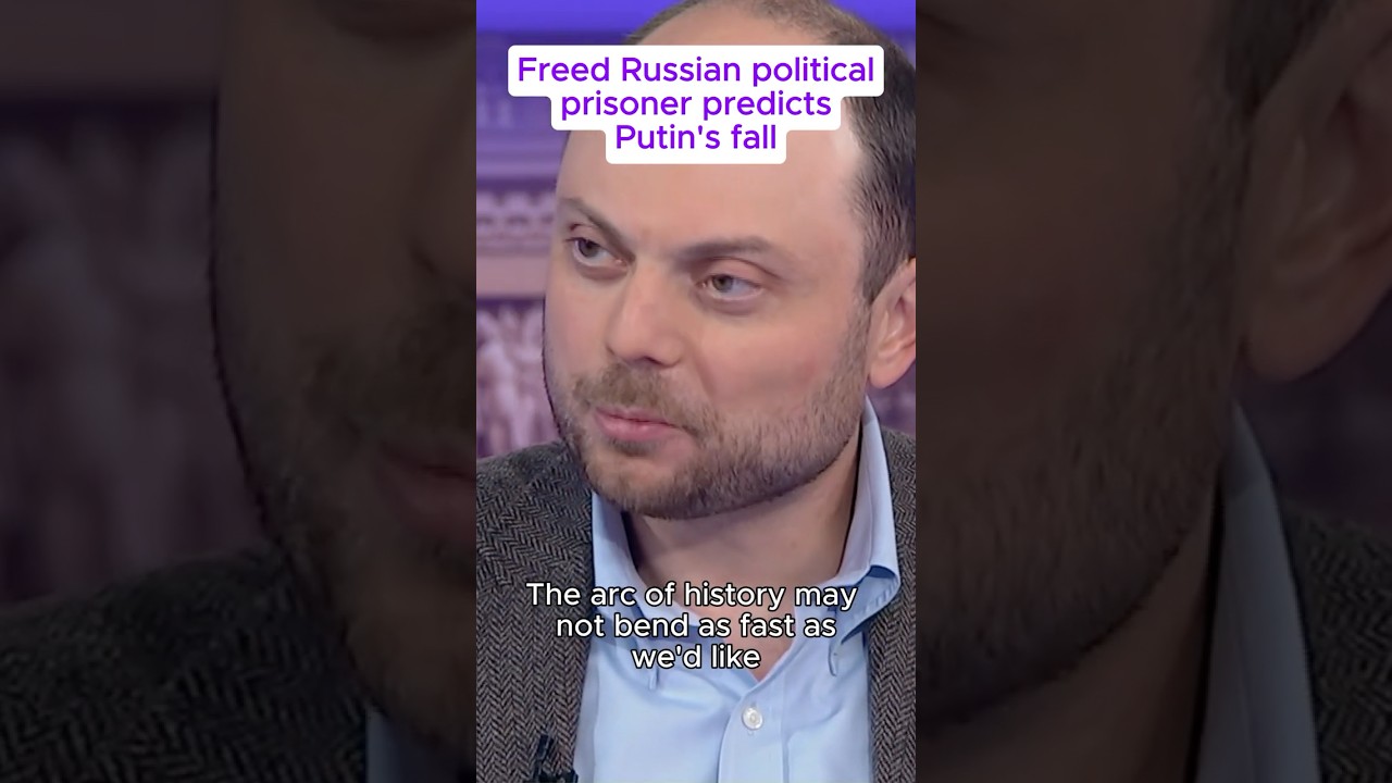 Freed Russian political prisoner predicts Putin’s fall
