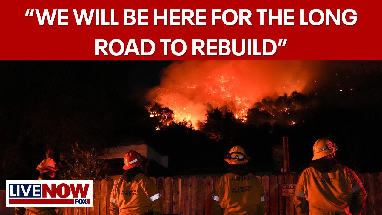 FULL COMMENTS: Los Angeles officials provide wildfire update | LiveNOW from FOX