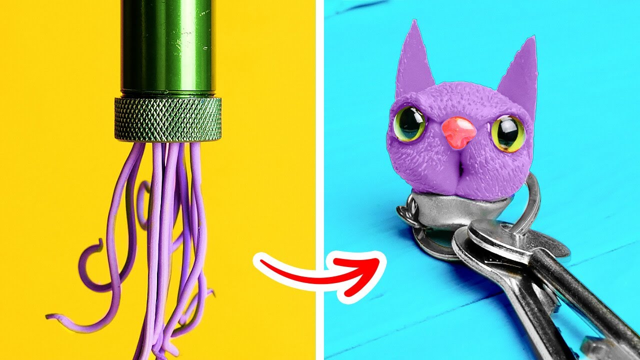 FUN CLAY DIYs TO TRY WHEN YOU’RE BORED 💜🎨