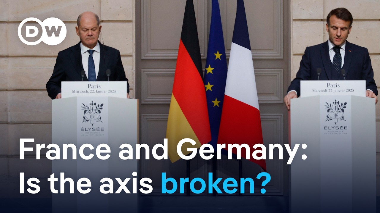 Germany’s Scholz and France’s Macron in Paris: How to deal with the Trump presidency | DW News