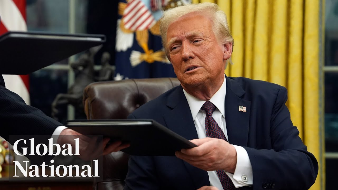 Global National: Jan. 20, 2025 | Trump kicks off presidency with slew of executive actions