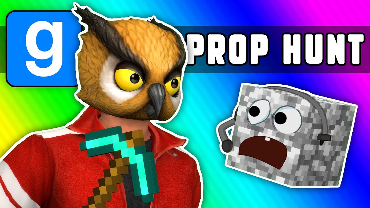Gmod Prop Hunt Funny Moments – Preparing For Minecraft 2! (Garry’s Mod)
