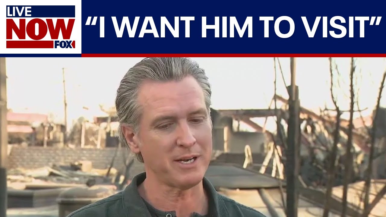 Gov. Newsom invites Trump to survey wildfire damage  | LiveNOW from FOX
