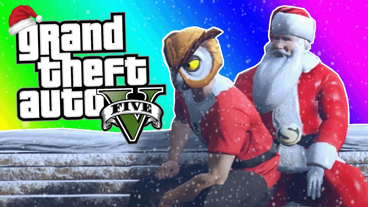 GTA 5 Online Christmas Special! – Meeting Santa, Holiday Mods, North Pole (Funny Moments)
