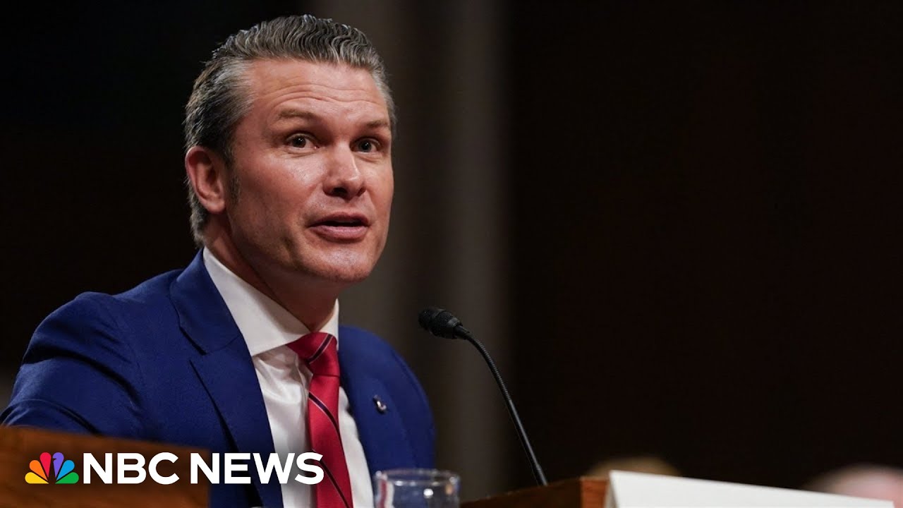 Hegseth confirmed as secretary of defense by Senate