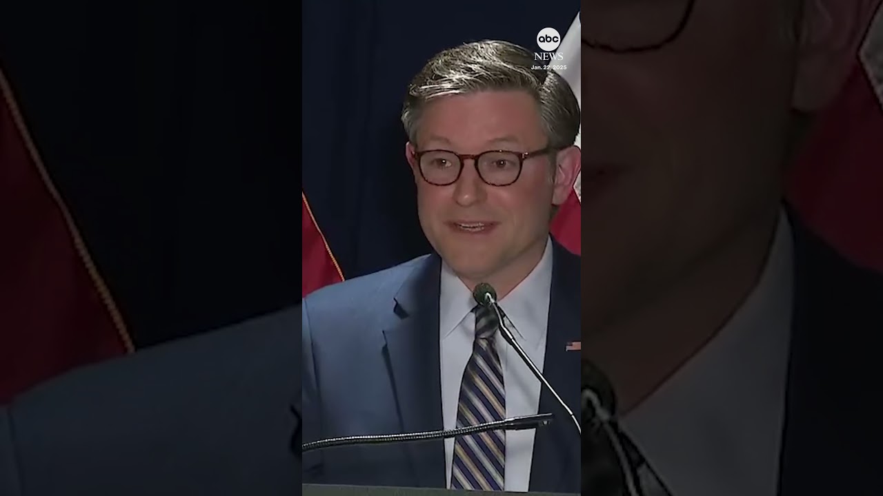 House Speaker Johnson defends Trump’s pardons, calls Biden’s pardons of family ‘disgusting’