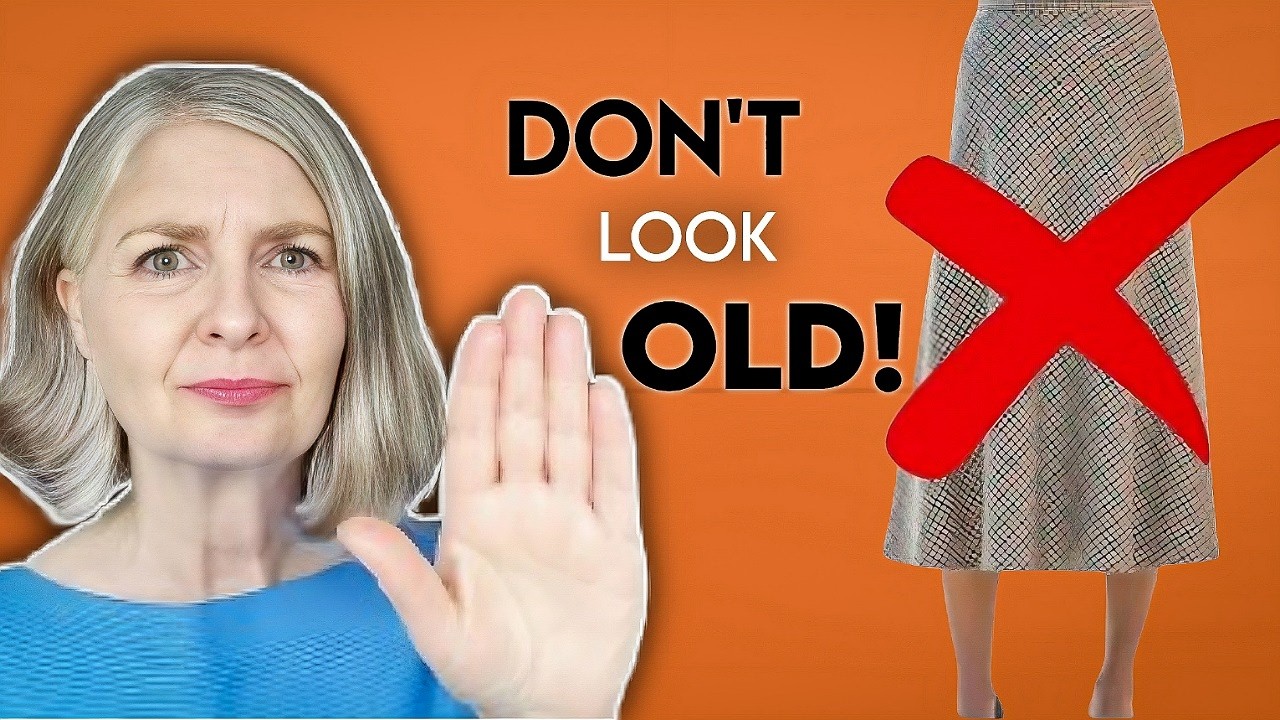 How To Not Look OLDER! Fashion Mistakes Making Us Look Old Over 60