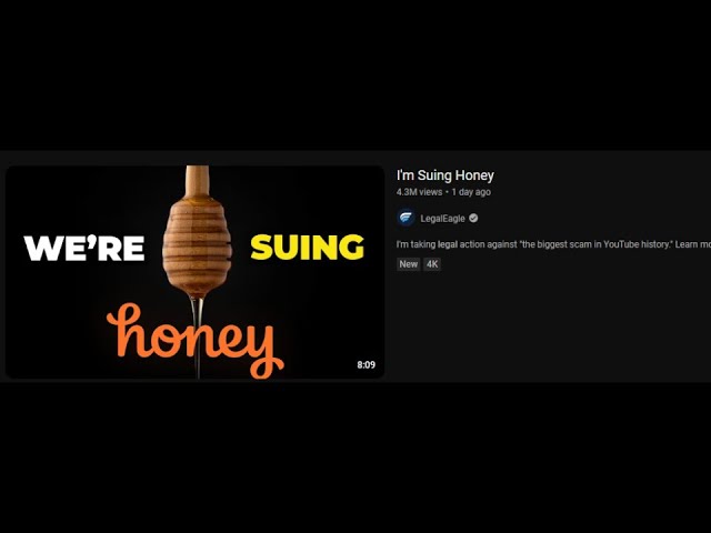 Huge Honey Lawsuit