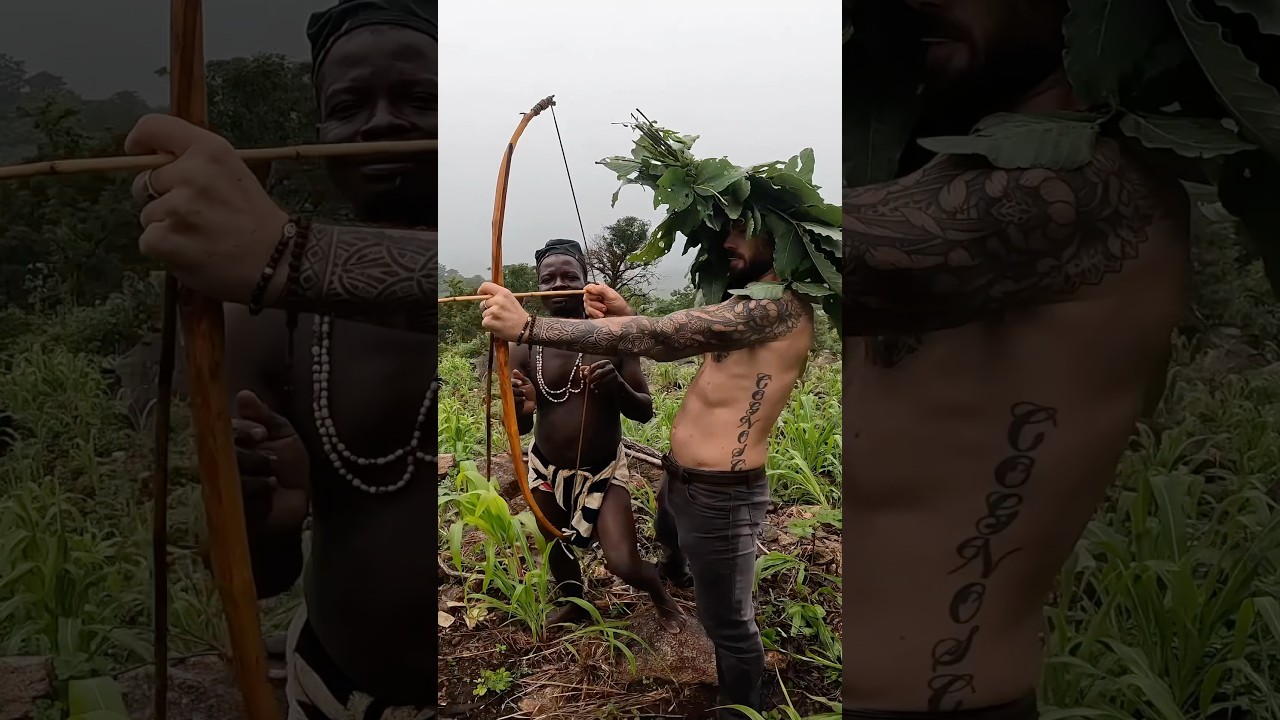 Hunting with Tribal Camouflage