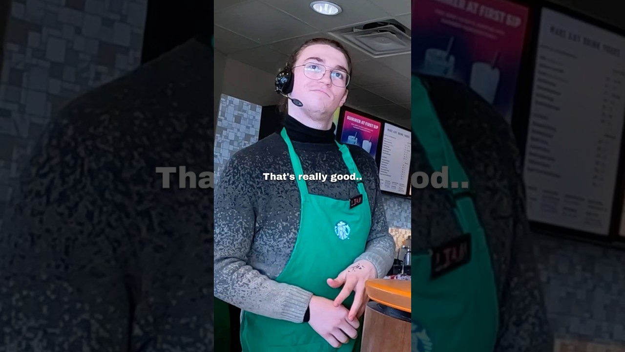 I bought a peach refresher and THIS happened 🥹❤️