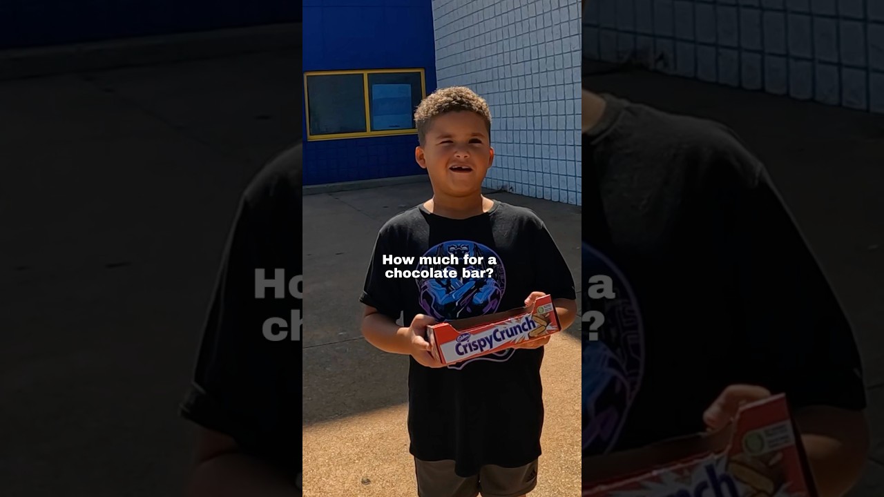 I bought all his chocolate bars 🥹❤️