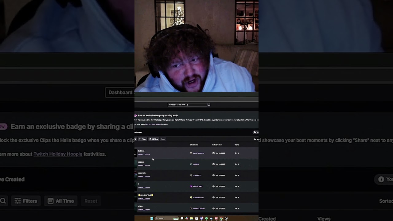 I Had An Unexpected Moment In This Horror Game #caseohclips #funny #caseoh #meme #viralshort