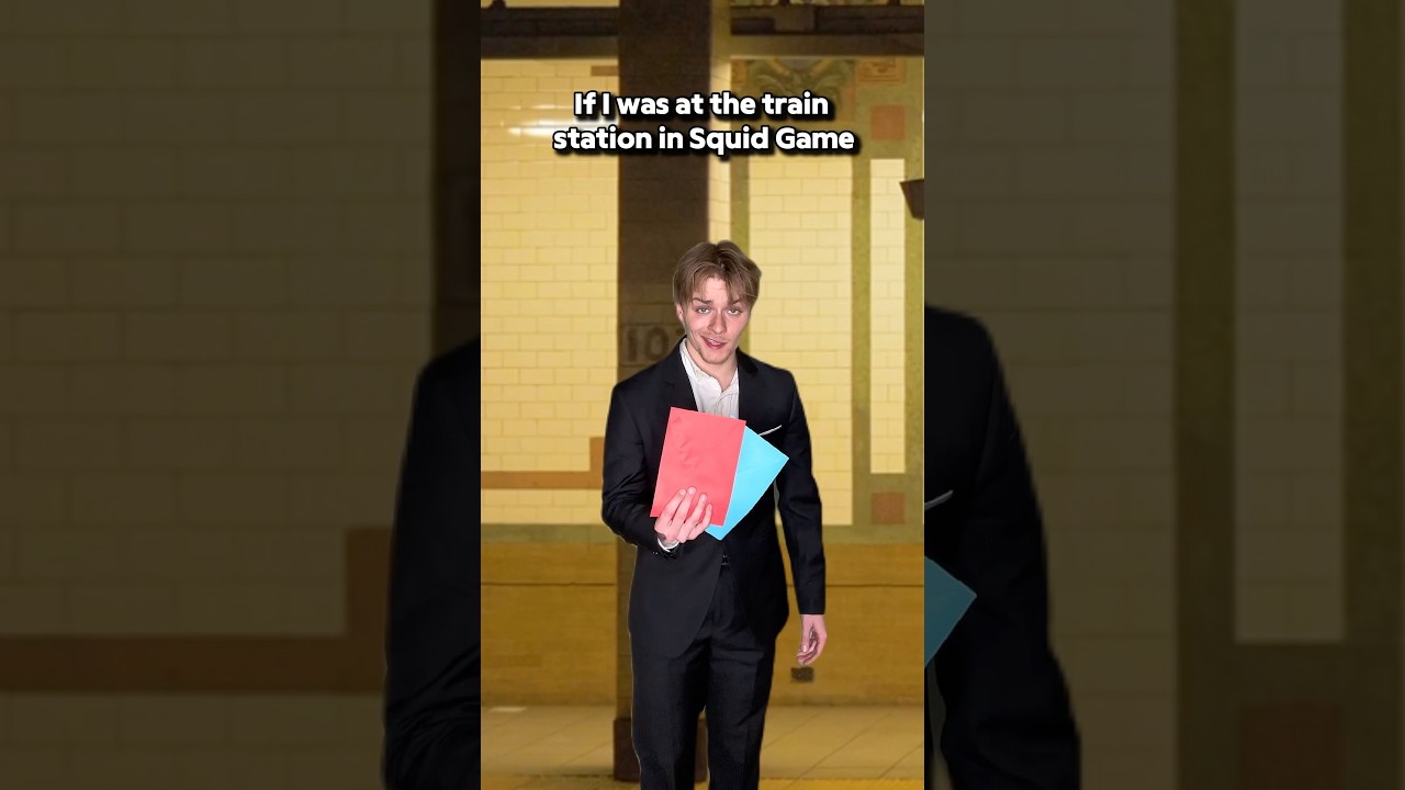 If I Was At The Train Station in Squid Game