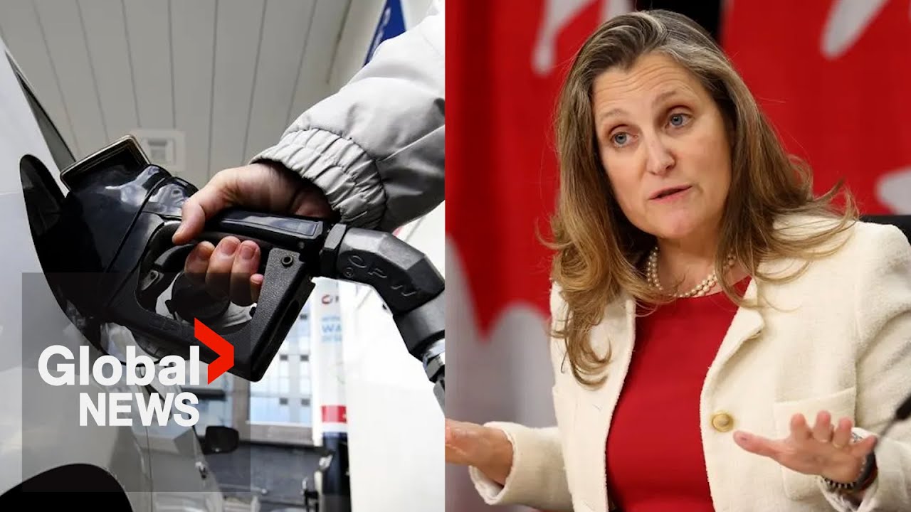 Is carbon pricing dead? Freeland vows to scrap rebate if Liberal leader, sources say