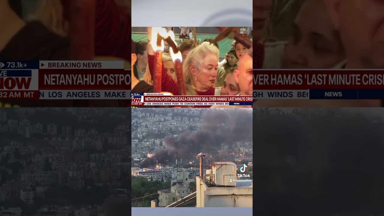 Israel-Hamas war: Netanyahu accuses Hamas of “trying to back out”