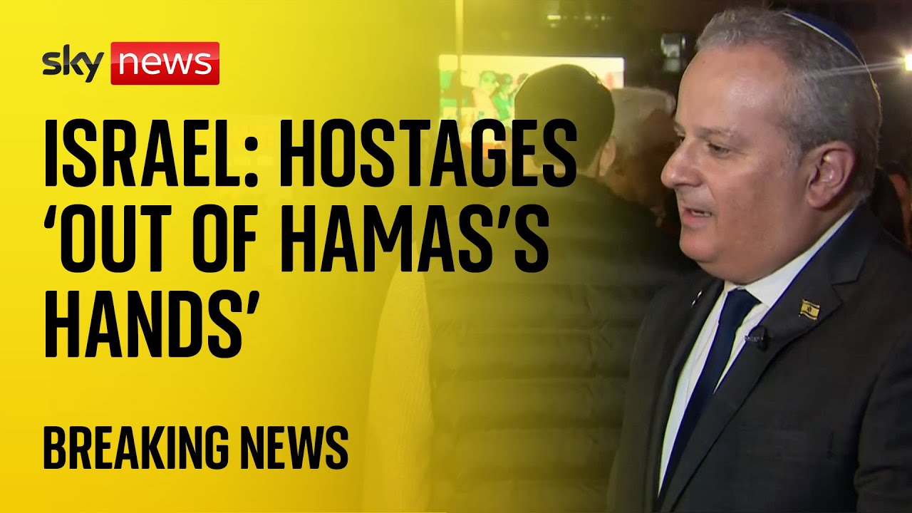 Israel: Hostages ‘out of Hamas’ hands’, this has been ‘an open wound’ in our society