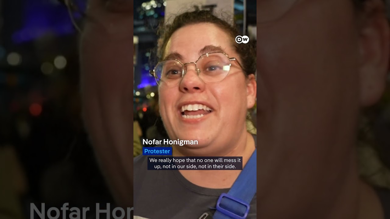 Israeli hostages’ families and friends welcomed the ceasefire announcement | DW News