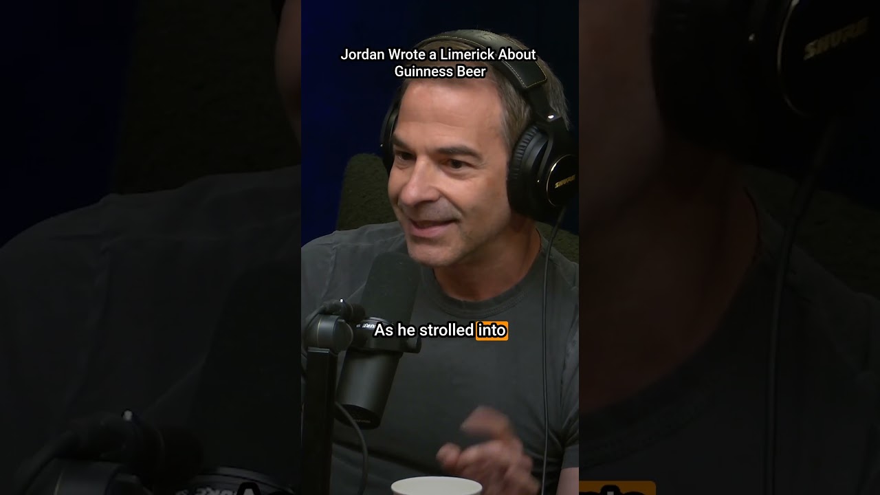 Jordan Schlansky wrote a limerick about Guinness beer. #conan #conanradio #jordanschlansky