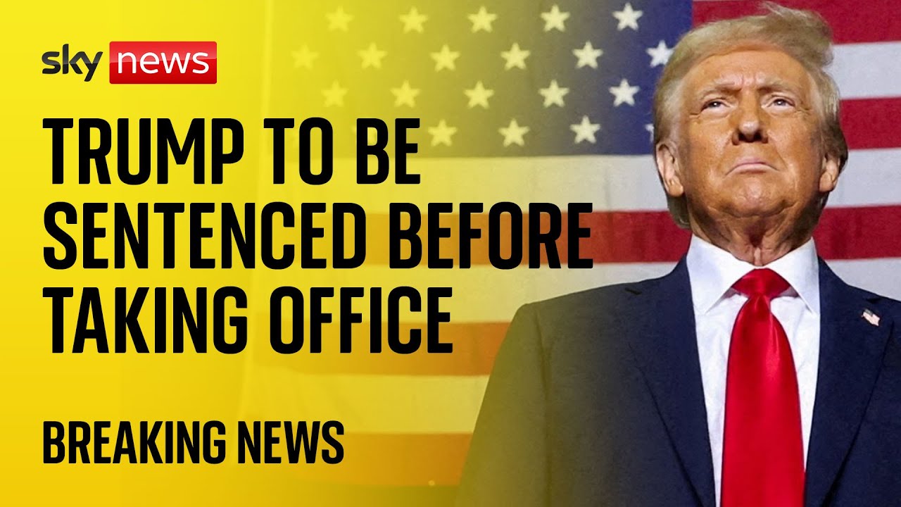 Judge orders Trump to be sentenced in hush money case before he takes office