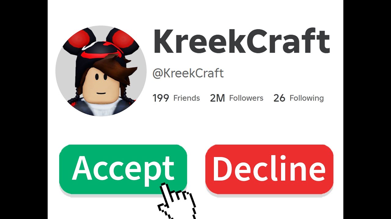 KreekCraft Invited You To Play Roblox!