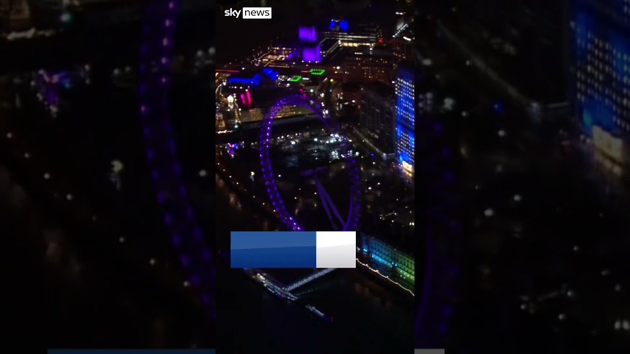 Landmarks turn purple for Holocaust Memorial Day