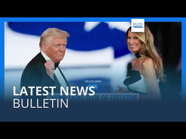 Latest news bulletin | January 21st – Midday