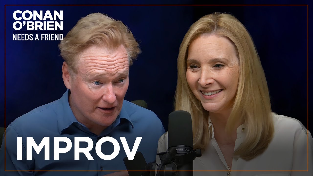 Lisa Kudrow & Conan Bonded In Improv Class | Conan O’Brien Needs A Friend