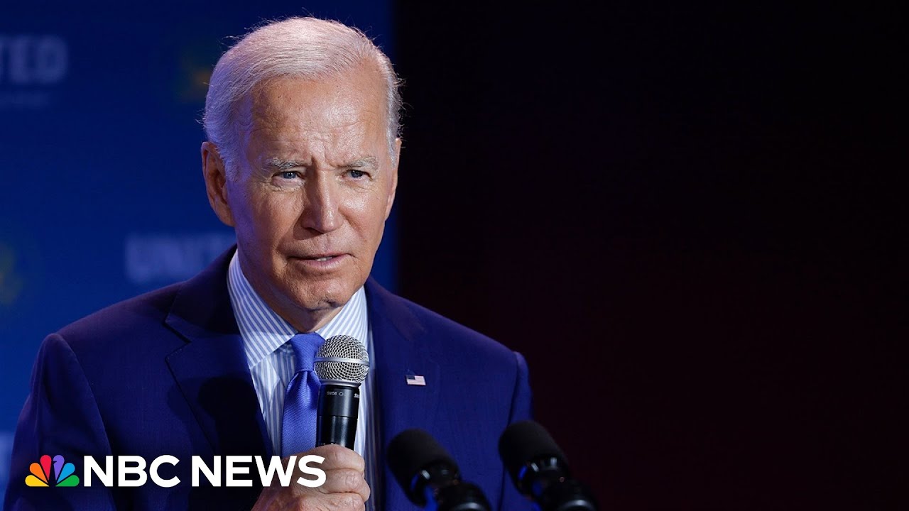 LIVE: Biden delivers remarks at U.S. Conference of Mayors | NBC News