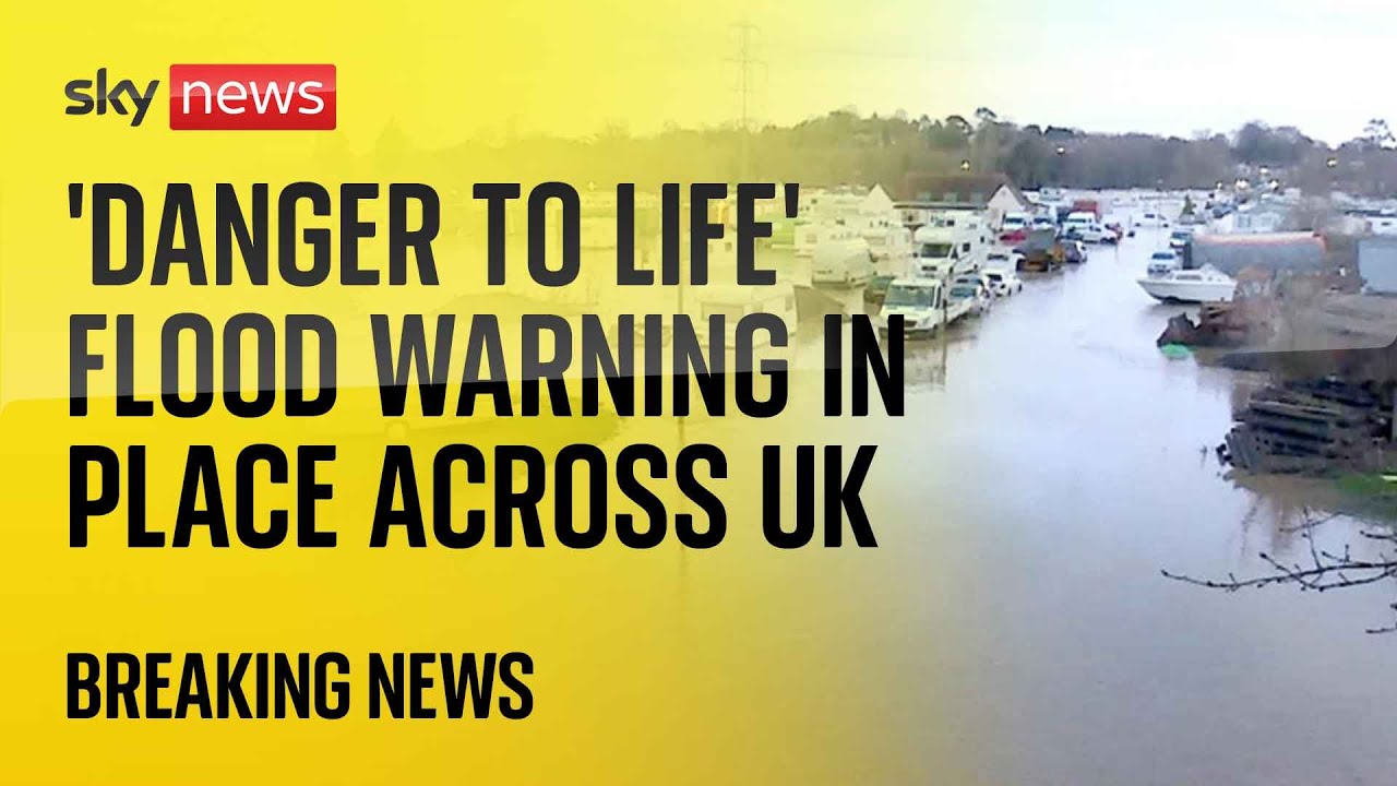 Live: Flooding in Leicestershire as hundreds of alerts in place across UK