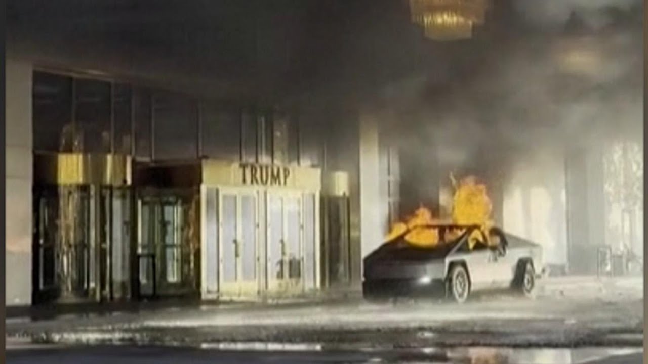 LIVE: Las Vegas police give update on Cybertruck explosion investigation