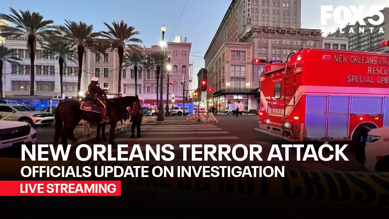 LIVE: New Orleans attack: Officials give update