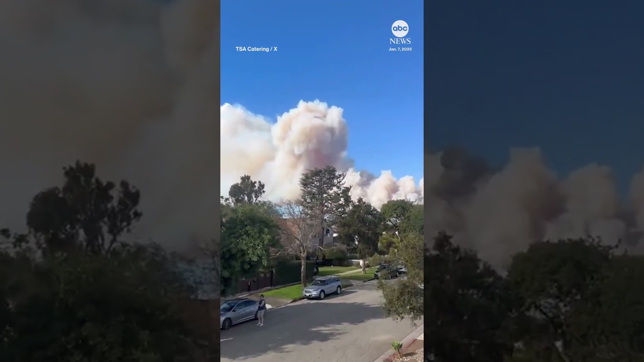 Los Angeles brush fires threaten structures, prompt evacuations