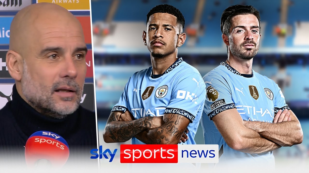 Man City: Savinho in better shape than Jack Grealish, who must fight for place says Pep Guardiola