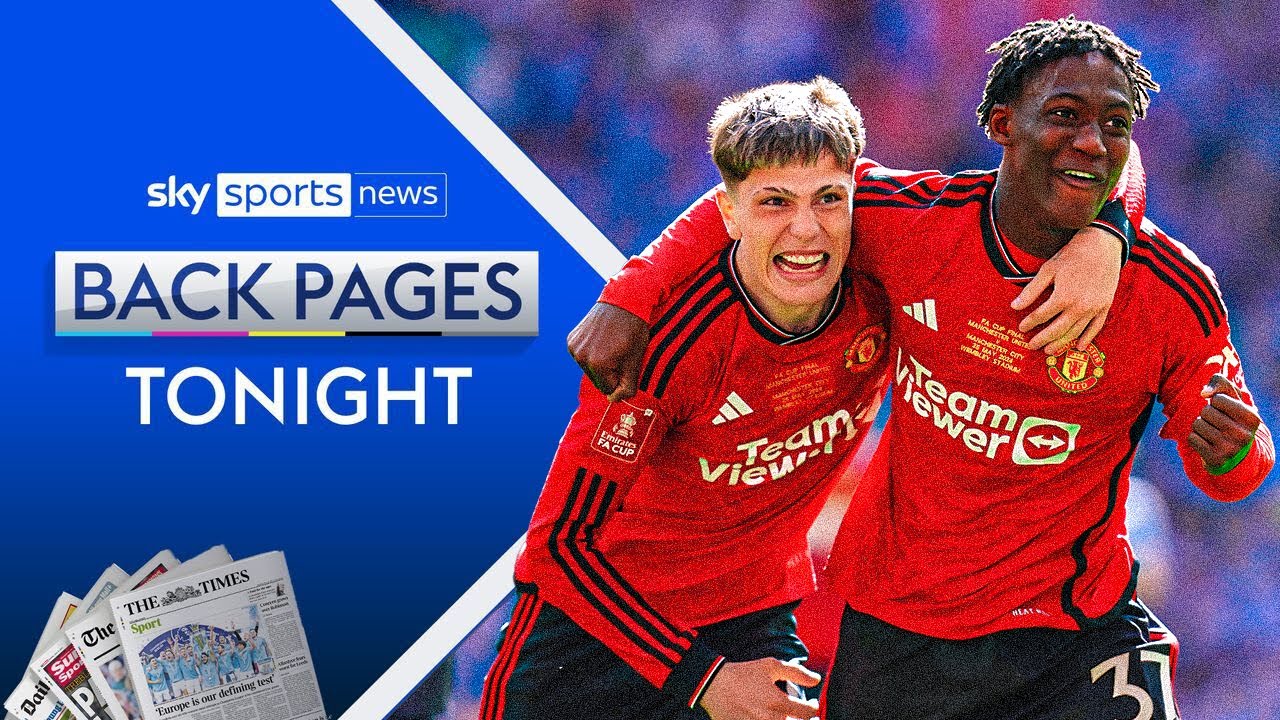 Manchester United open to Kobbie Mainoo & Alejandro Garnacho sale | Back Pages Tonight