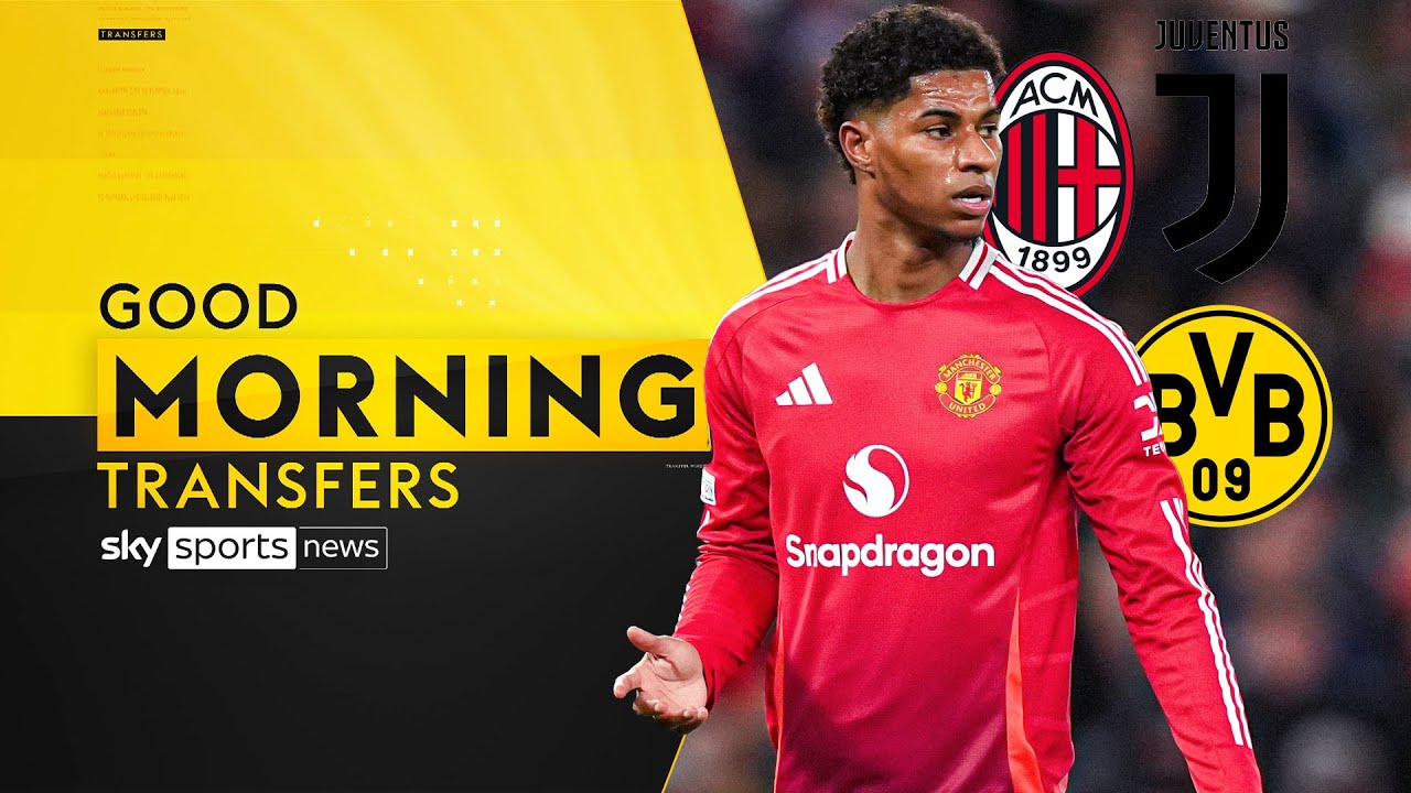 Marcus Rashford eyed by three European clubs | Good Morning Transfers