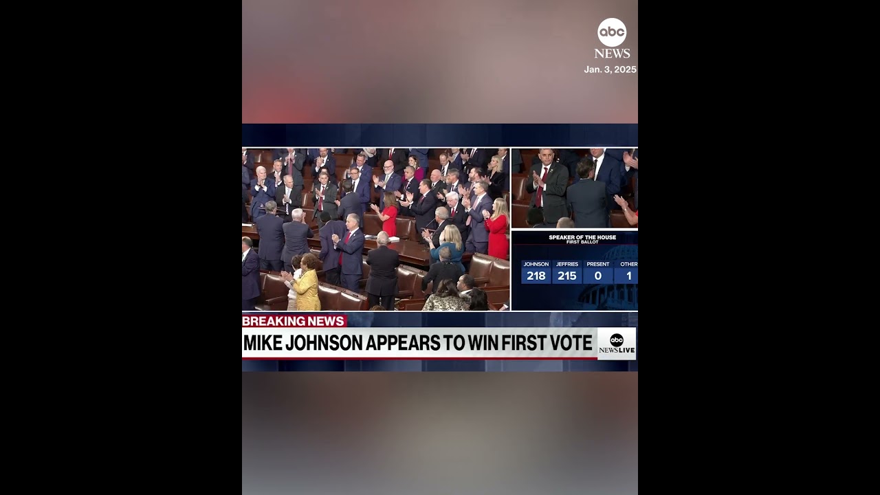 Mike Johnson is reelected speaker of the House