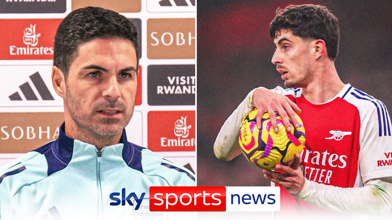 Mikel Arteta: Kai Havertz to return for Arsenal against Brighton on Saturday