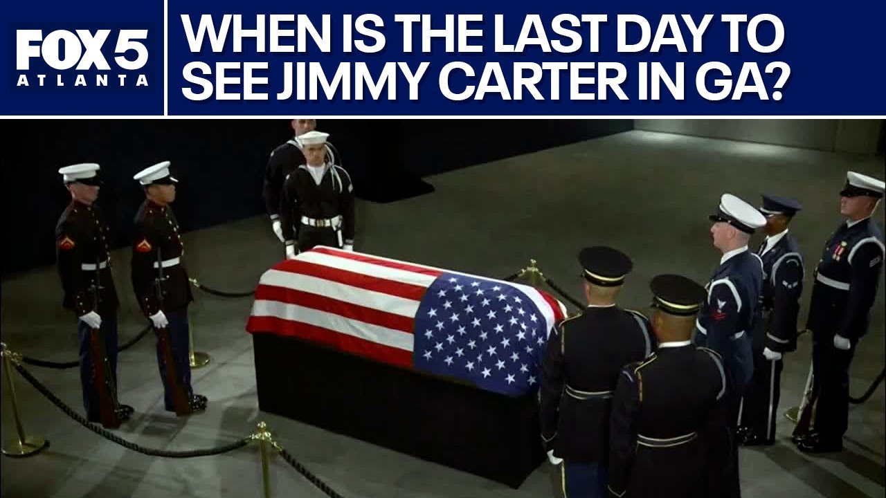 Mourners visit Jimmy Carter before last day | FOX 5 News