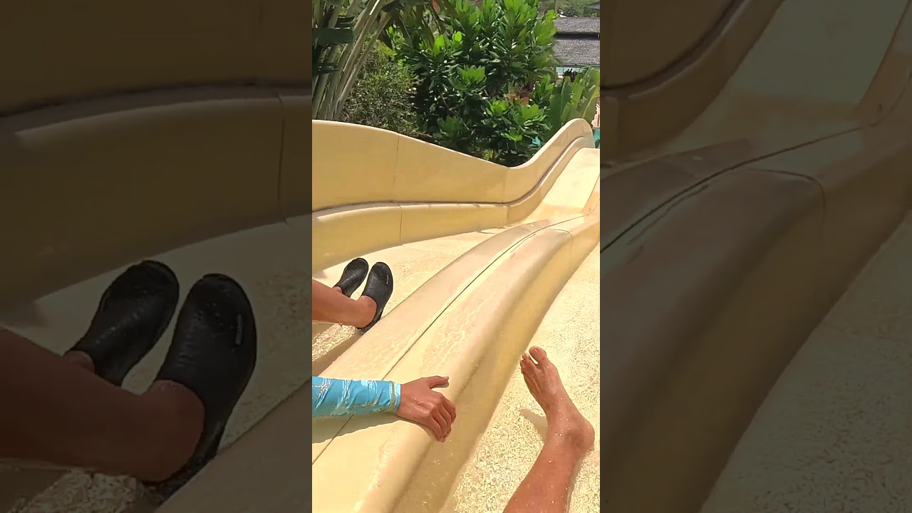 Multi Water Slide at Blue Tree Phuket 🇹🇭