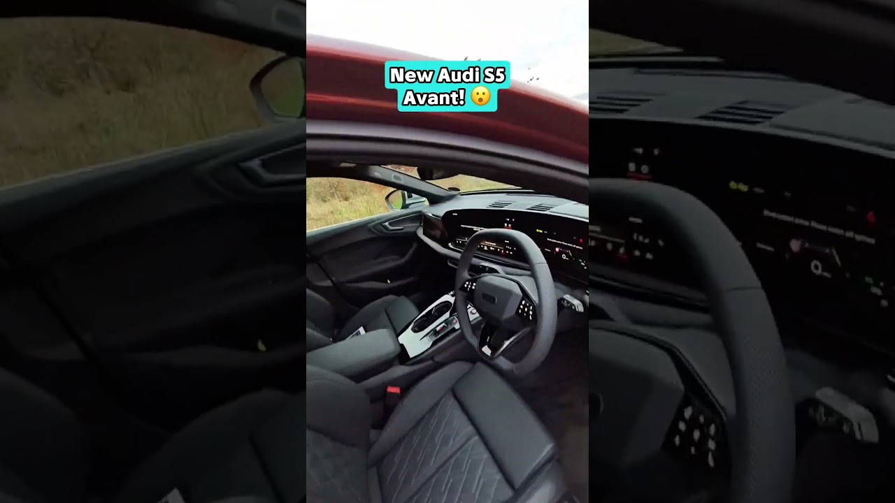 New Audi S5 Avant, The best thing? It still has an engine!