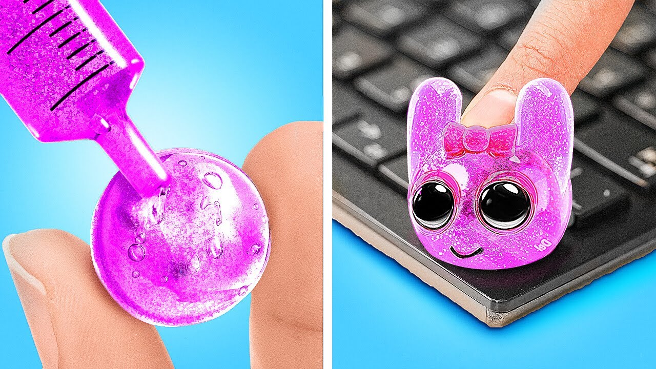 NEW FUNNY FIDGETS 🤩💖 SATISFYING CRAFTS TO TRY! 🌀