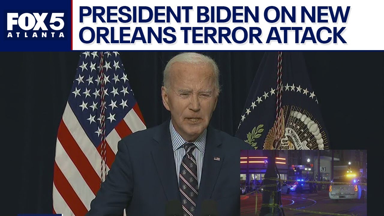 New Orleans Attack: President Biden address full | FOX 5 News