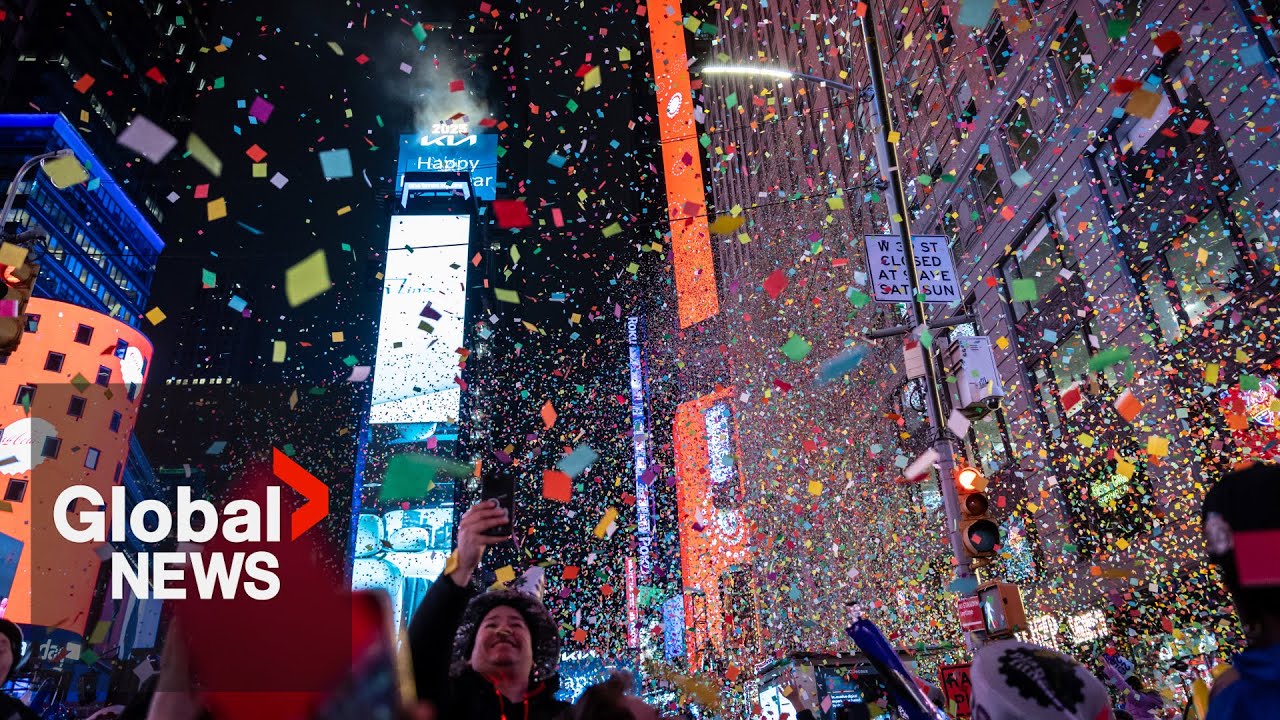 New Year’s 2025 countdown celebrations around the world | Part 2