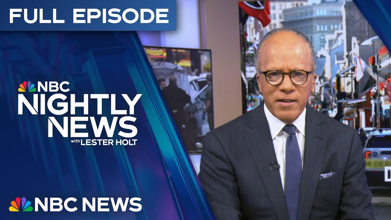 Nightly News Full Episode – Jan. 1