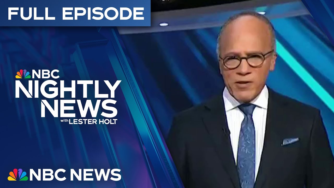 Nightly News Full Episode – Jan. 21