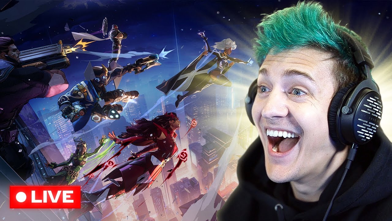 🔴 Ninja Grind to Top 500 in Marvel Rivals – Live