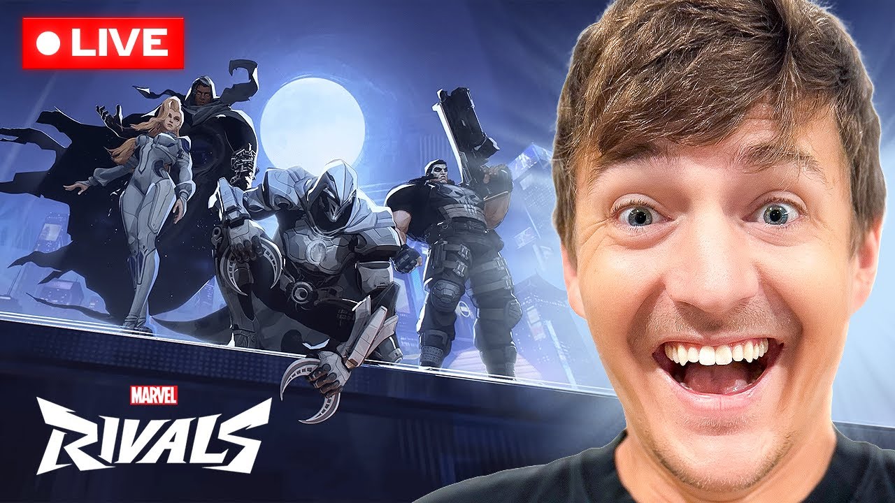 🔴 Ninja Penetrating Top 500 in Marvel Rivals – Live