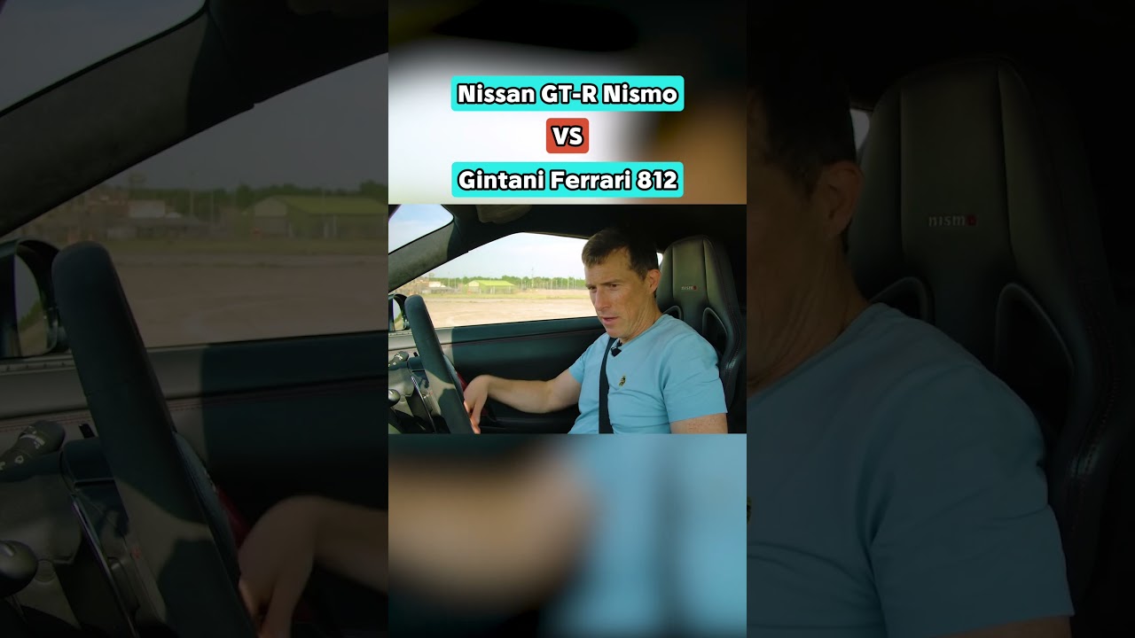 Nissan GT-R Nismo vs Gintani Ferrari 812