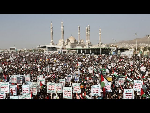 No, UK and US didn’t bomb pro-Palestine protest in Yemen