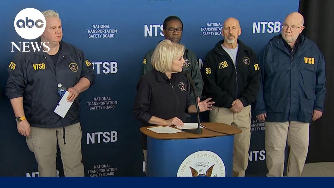 NTSB holds briefing on deadly midair collision over DC